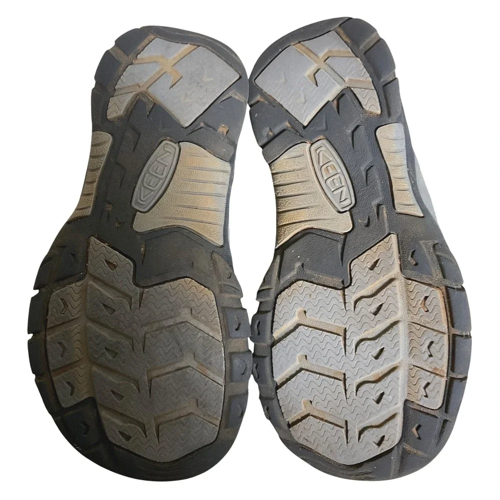 Keen Newport H2 Kids Sandals‎ Grey Blue Waterproof Hiking Water Shoes Size 3